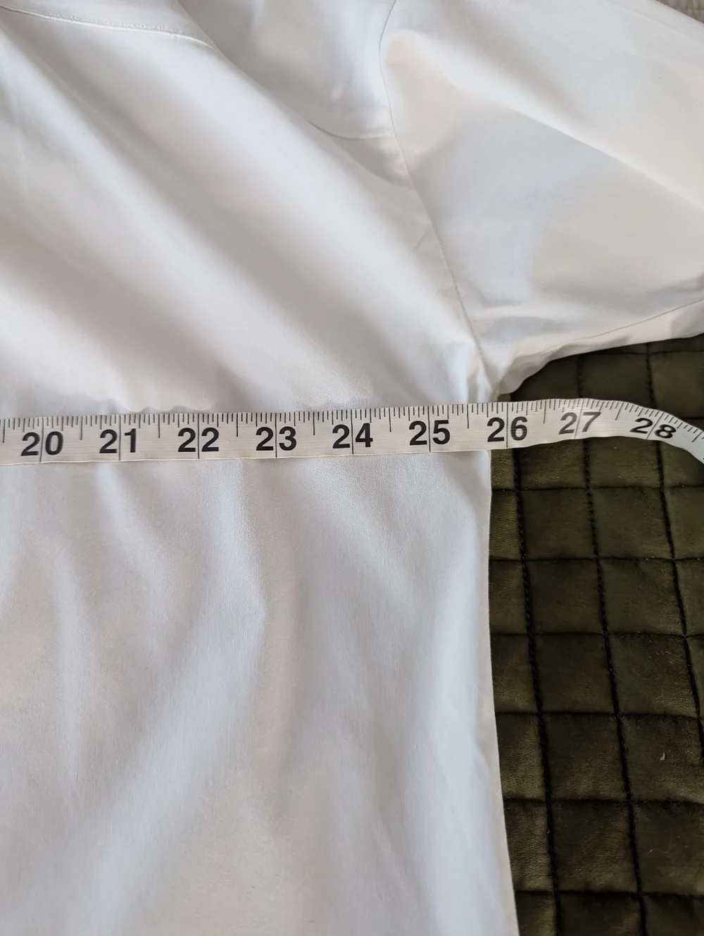 LAFAYETTE 148 New York White Long Sleeve Tunic Blouse Small - Picture 6 of 9